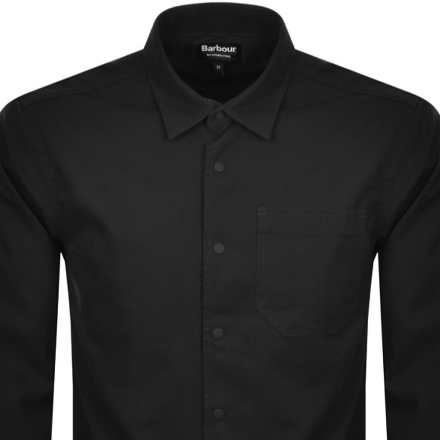 Alternative Image for ProductBarbour International Patch Overshirt Black2